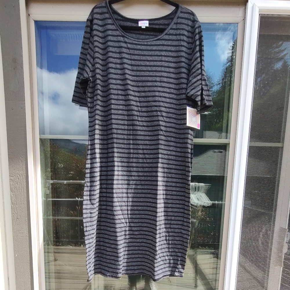 LuLaRoe Julia Dress 3XL